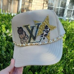 Fall Printed Trucker Hat